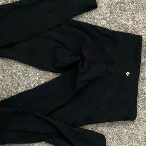 Black Lululemon leggings size 2